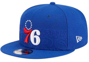 Keps New Era New Era Philadelphia 76ers Draft 9Fifty Snapback Cap Blå | 60360913-60360913, 0