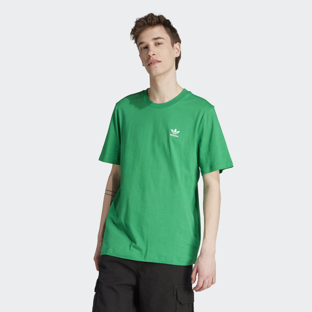 T-shirt adidas Originals Trefoil Essentials Tee Grön | IL2517, 1