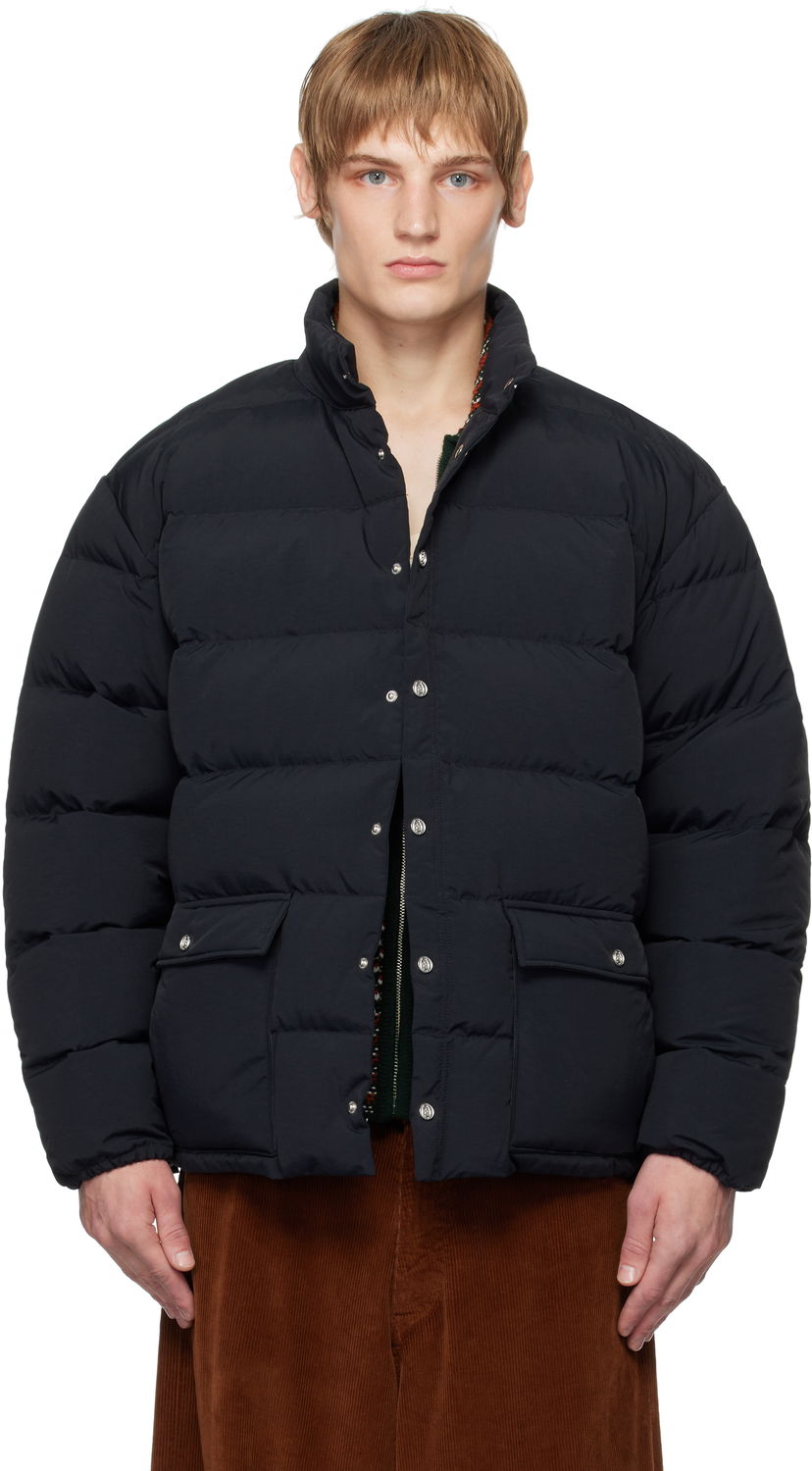 Pufferjacka Bode Burlington Puffer Down Jacket Svart | MRF24OW006