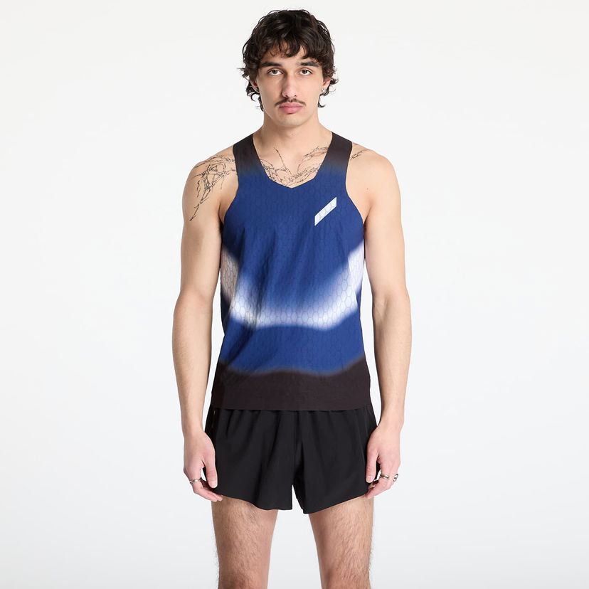 Linne Soar Running SOAR Running Graphene Top Blå | SS25-SV5M-NAV