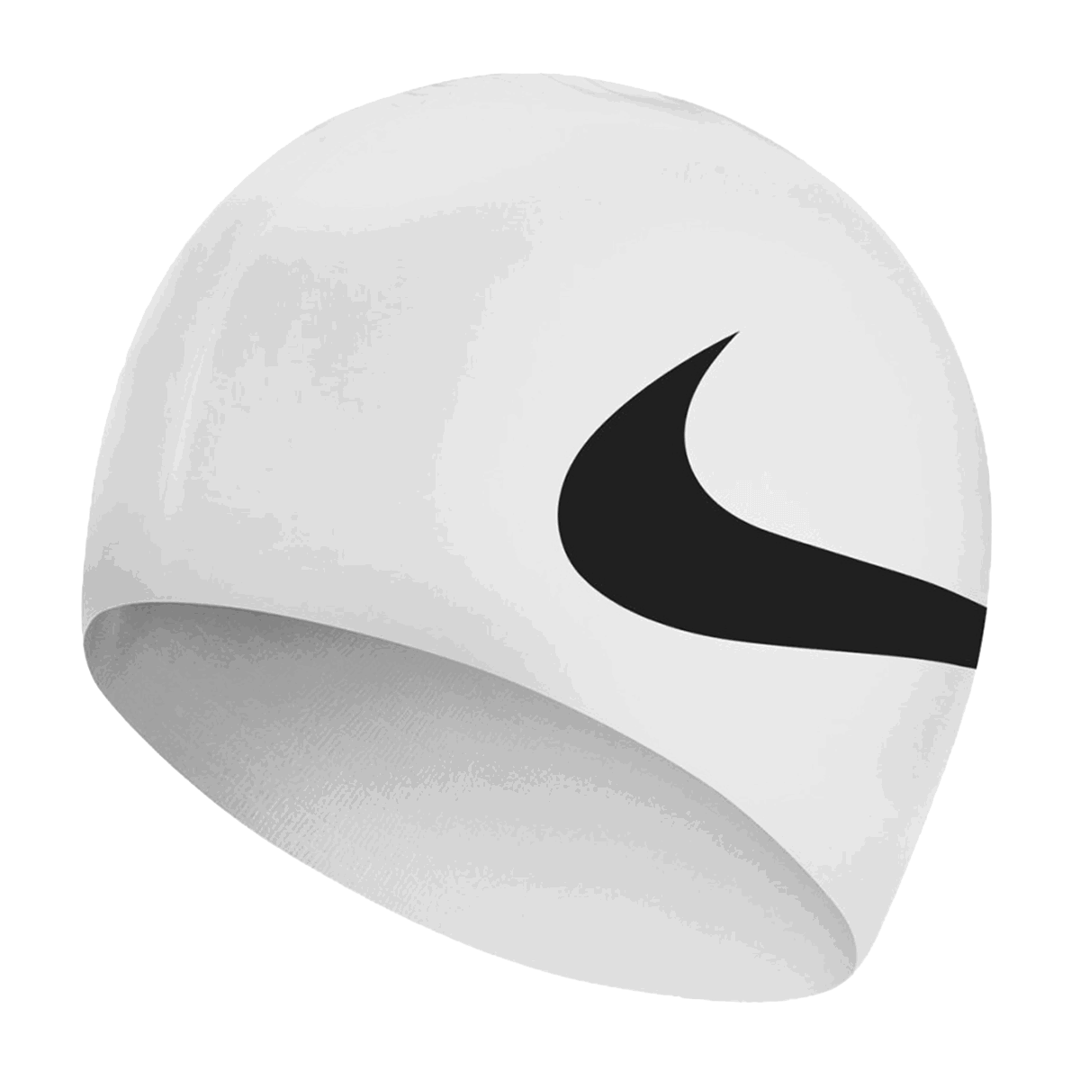 Keps Nike Printed Silicon Swim Cap Vit | NESS8163-100, 0