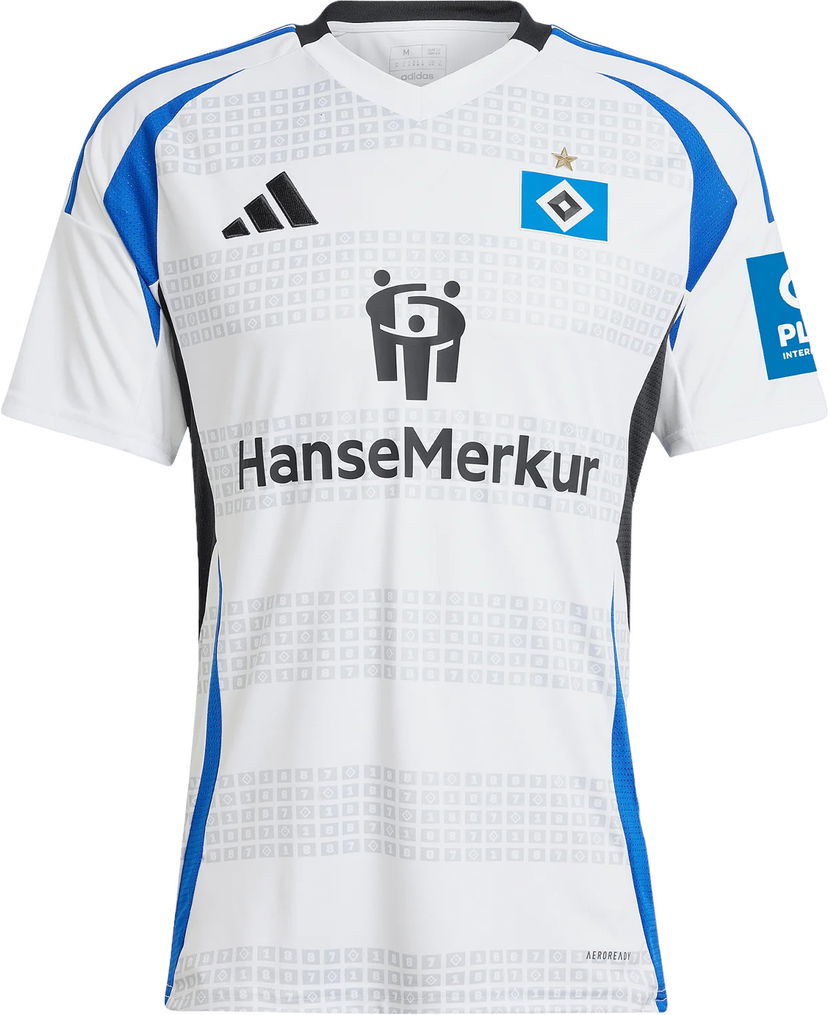 Jersey adidas Originals Hamburger SV t Home 2024/25 W Vit | 5hsvip2179