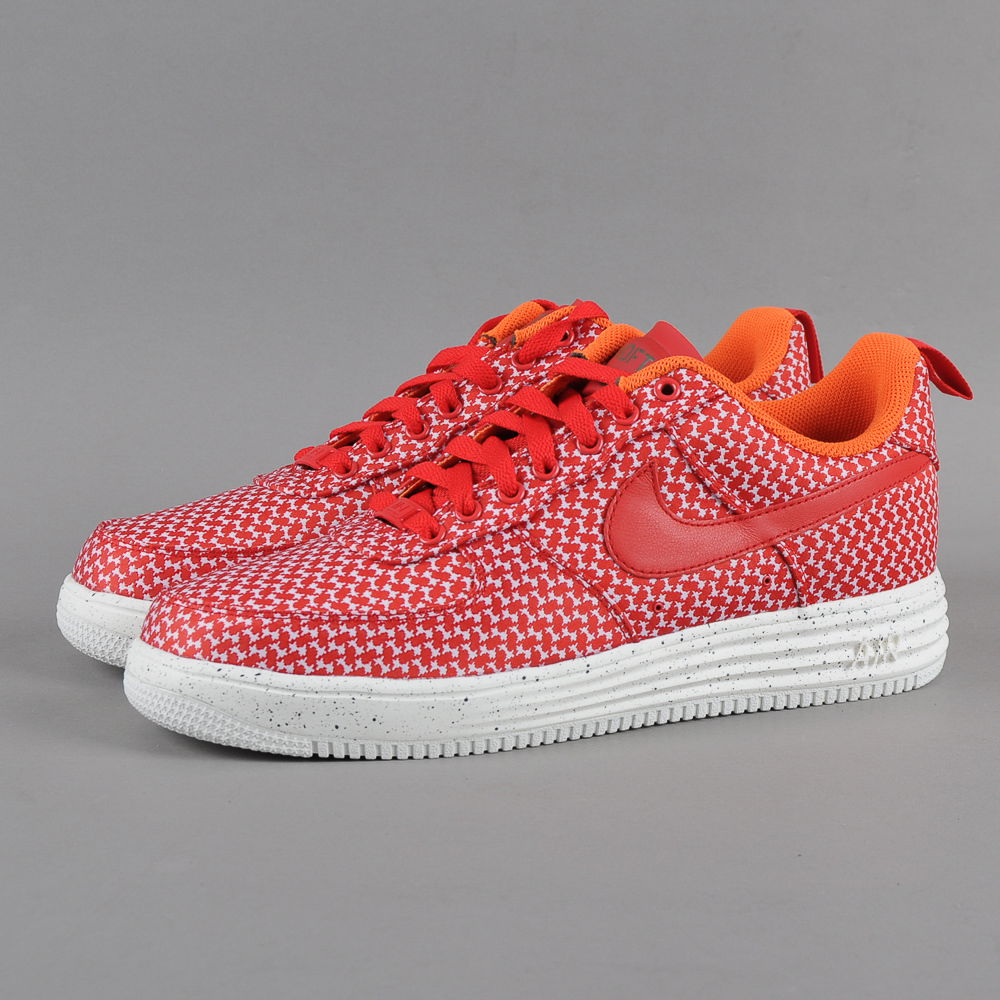 Sneakers och skor Nike Lunar Force 1 Undefeated SP Röd | 652805-660, 1
