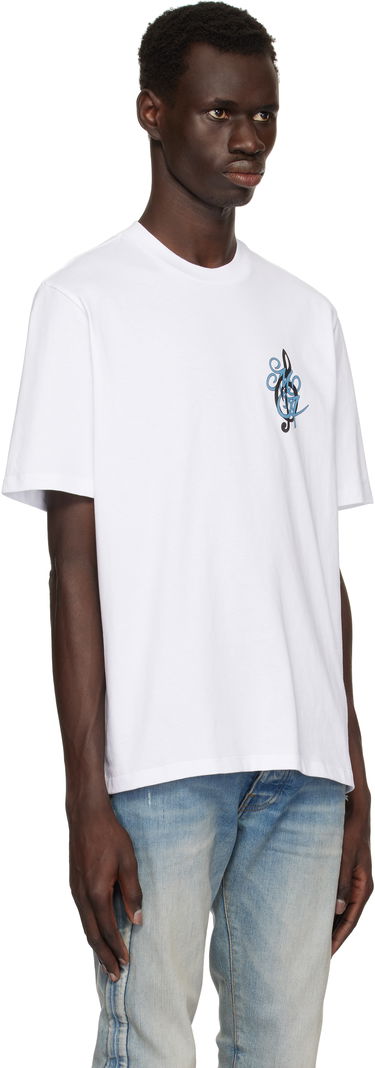 T-shirt AMIRI Amiri Jazz Band Graphic T-Shirt Vit | AMJYTE1167, 1