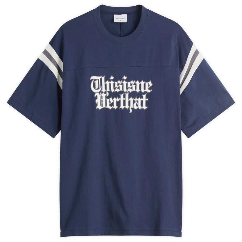 T-shirt thisisneverthat thisisneverthat Football T-Shirt Mörkblå | TN251TTSST24-NAVY