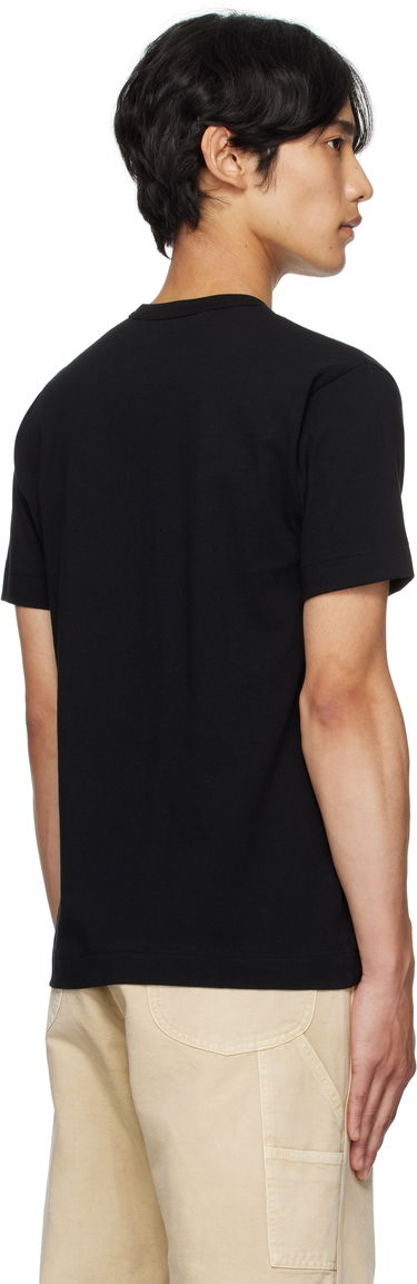 T-shirt Comme des Garçons COMME des GARÇONS PLAY Heart Patch T-Shirt Svart | AZ-T216-051, 2