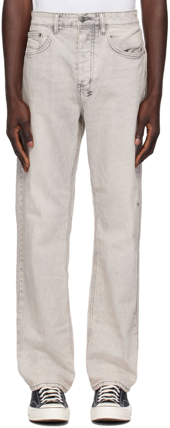 Jeans Ksubi Anti K Pluto Slim Jeans Grå | MPF24DJ017