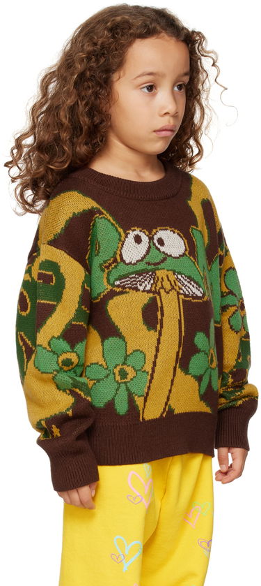 Sweater Perks And Mini Perks and Mini Exclusive Shroom Knit Sweater Brun | 55002, 1