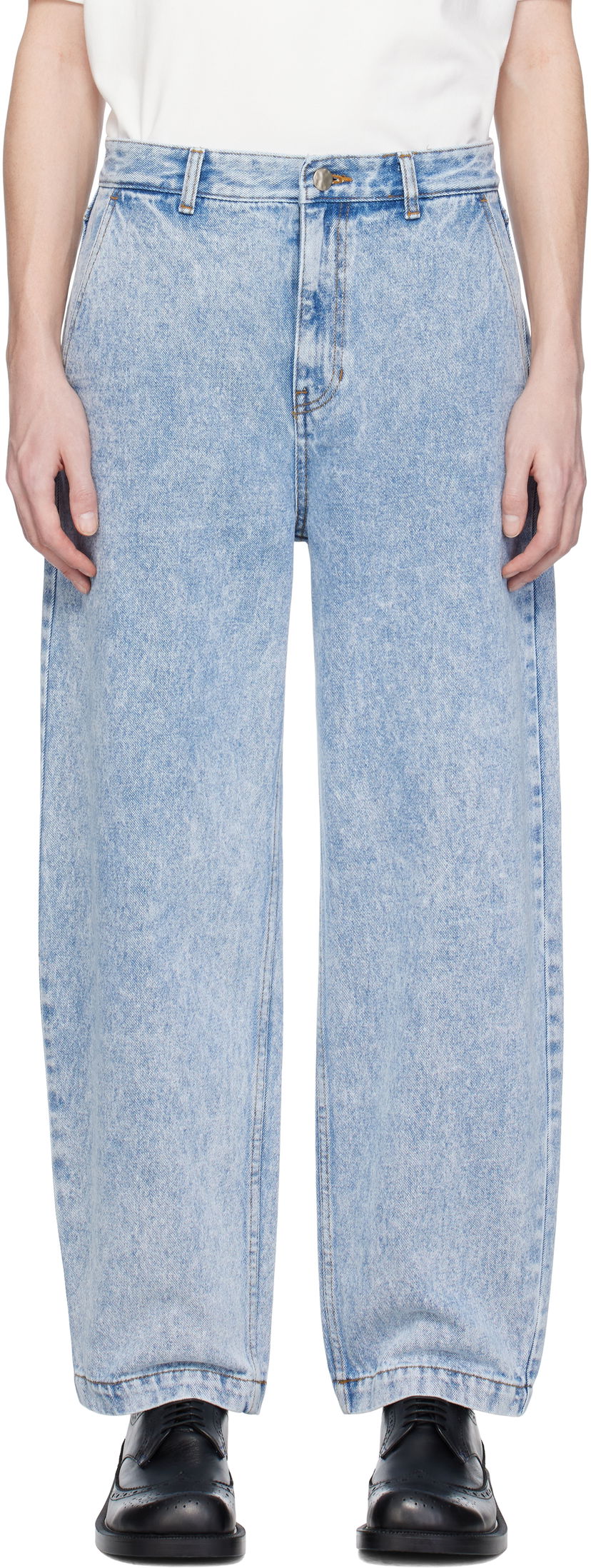 Jeans ADER ERROR ADER error Sig; TRS Tag 03 Jeans Blå | BO42FYJE0103SB