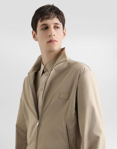 Jacka Dolce & Gabbana Dolce & Gabbana Men's Canvas Jacket Beige | G9BSKTFUUDDM2827, 1