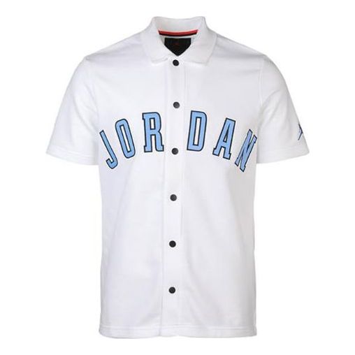 Polotröja Jordan Jordan AS DNA Distrtd Shooting Shirt Vit | AJ1111-100