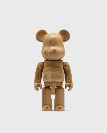 Samlarobjekt Medicom Toy KARIMOKU BAMBOO BEARBRICK 400% Brun | MED2353, 0