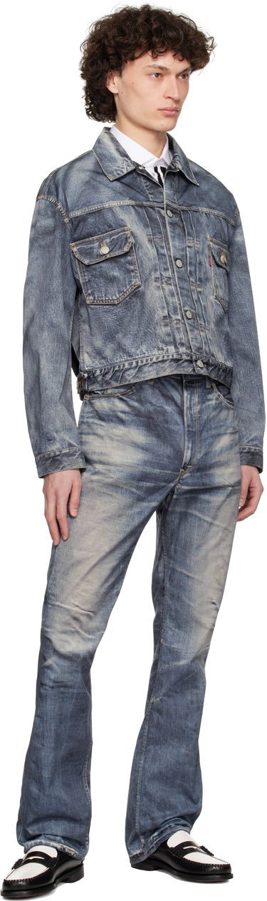 Jacka Junya Watanabe Junya Watanabe Levi's Edition Denim Trucker Jacket Blå | WO-J910-100, 3