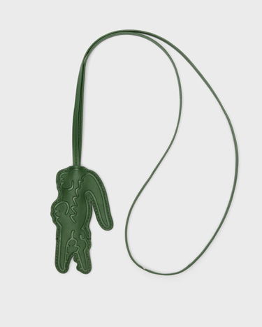 Nyckelringar Lacoste Crocodile Leather Key Holder Grön | NU5136HN-B01, 1