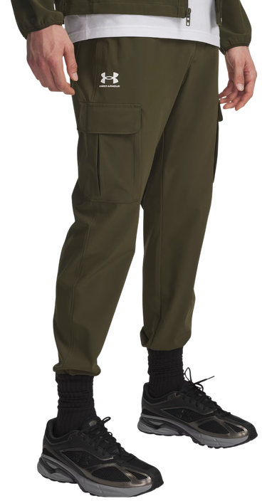 Cargo byxor Under Armour Under Armour UA Vibe Woven Cargo Pants Grön | 1386558-308, 0