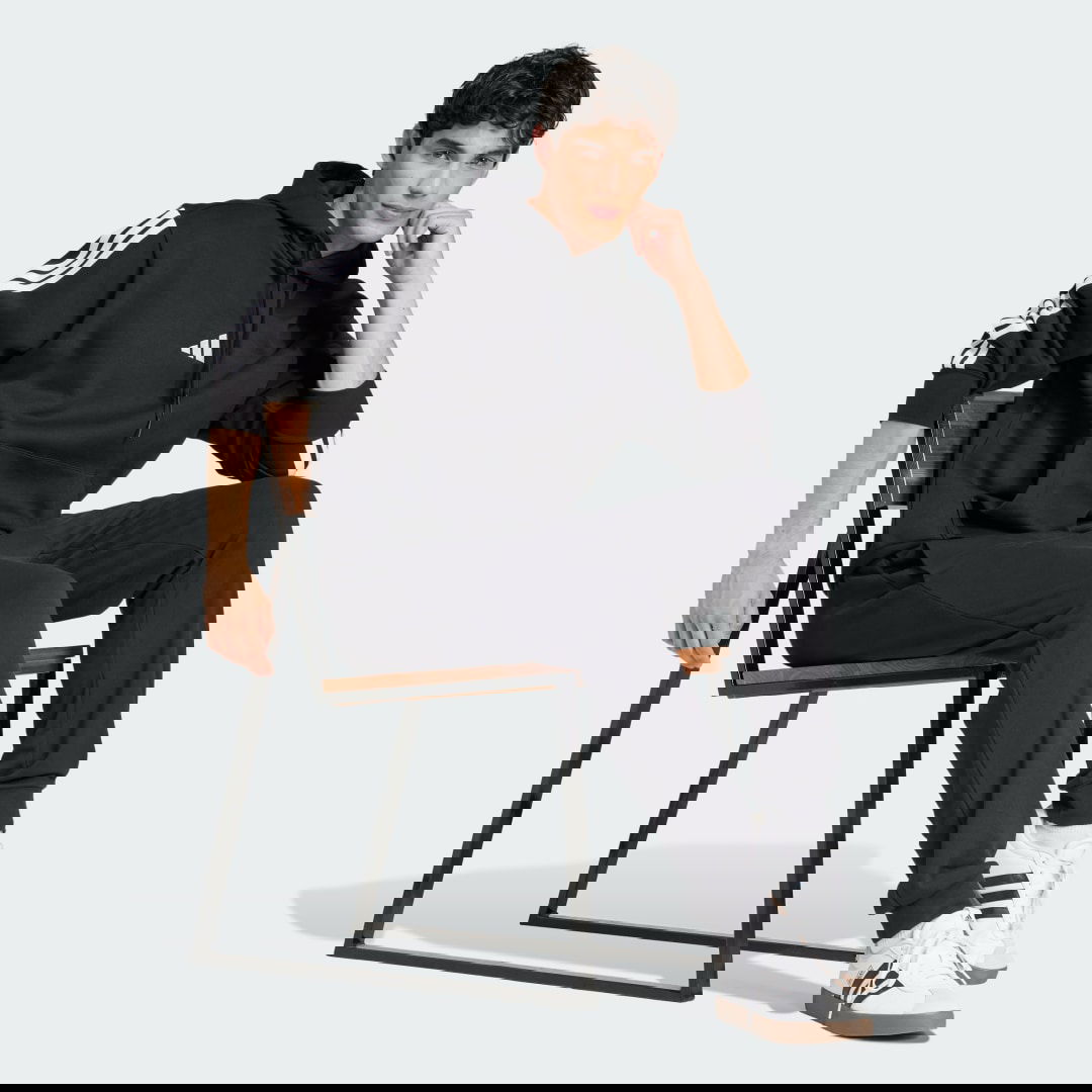 Träningsbyxor adidas Performance Essentials Feel Cozy French Terry Jogger Pants Svart | JE3854, 1