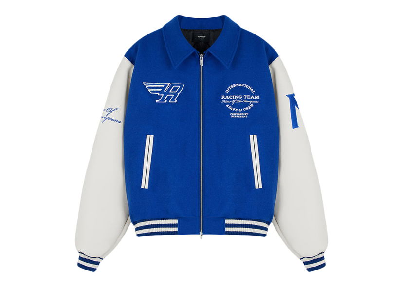 Jacka Represent Clo Represent Racing Team Varsity Jacket Cobalt Blå | M01143-109