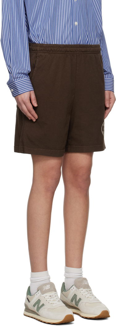 Shorts Sporty & Rich Sporty & Rich 'Riding Club' Gym Shorts Brun | SH039612244BR03, 1