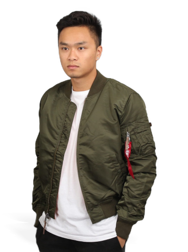 Bomberjacka Alpha Industries MA - 1 VF 59 Grön | 191118 257