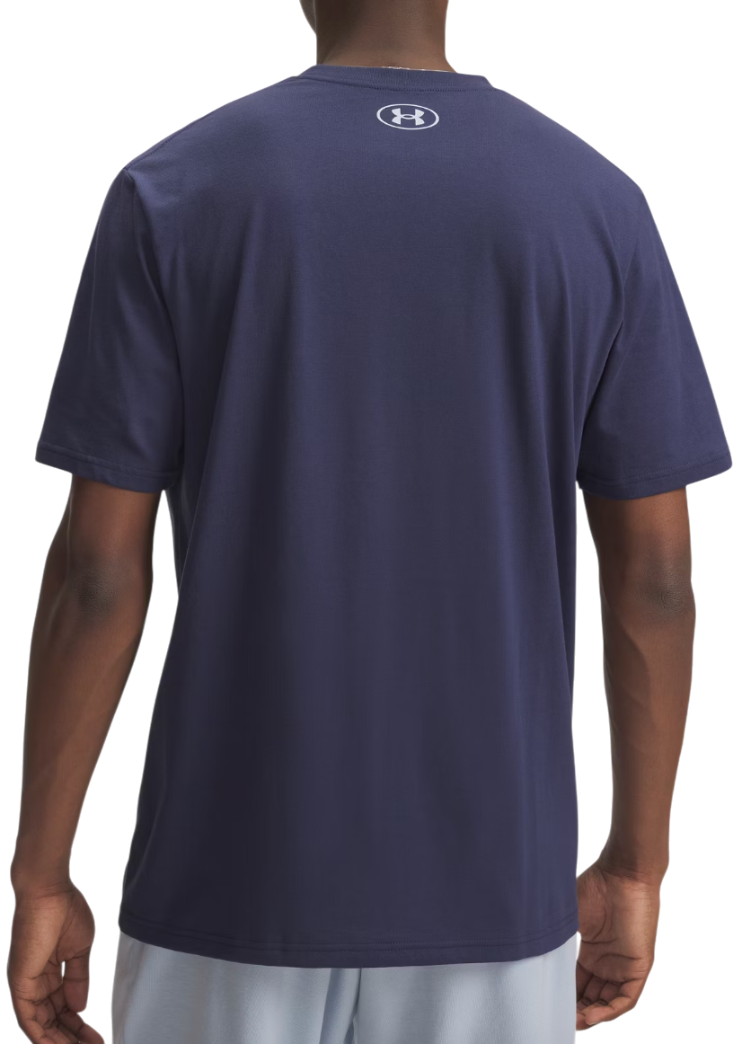T-shirt Under Armour Under Armour ABC Camo Boxed Logo Short Sleeve T-Shirt Mörkblå | 1361673-403, 1