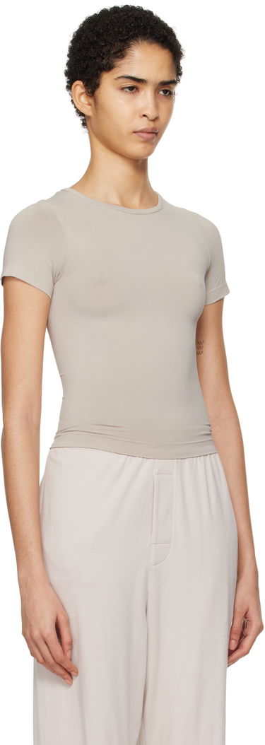 Crop top SKIMS SKIMS Soft Smoothing Seamless T-Shirt Beige | AP-TSH-0184, 1