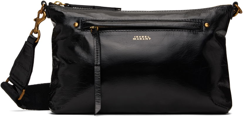Axelväska ISABEL MARANT Isabel Marant Nessah Shoulder Bag Svart | BF0006FA-A1C13M