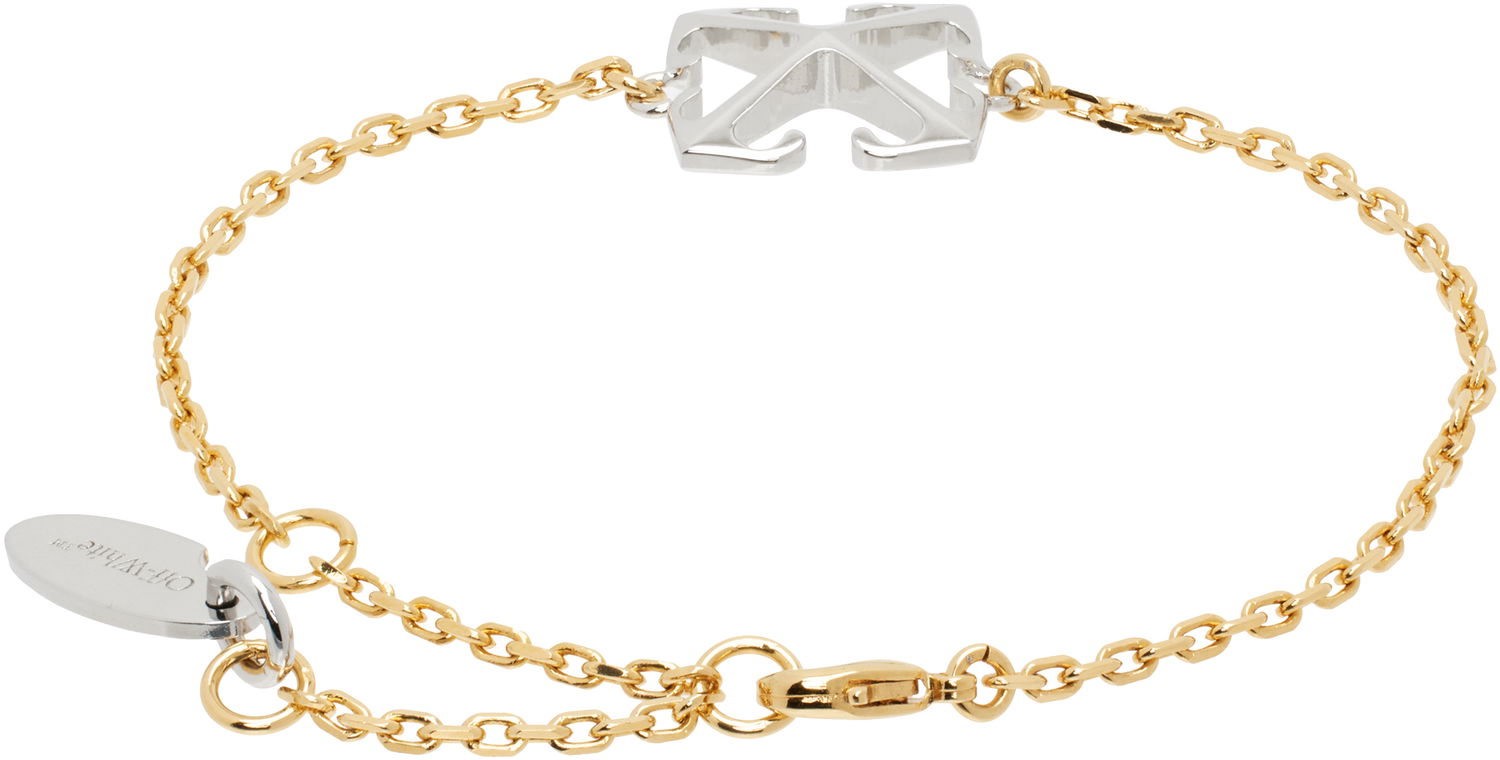 Armband Off-White Off-White Arrow Chain Bracelet Metallisk | OWOA12NS25MET0017672, 1