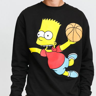Sweatshirt MARKET The Simpsons Air Bart Crewneck Svart | CTM1960082 / 0001, 1