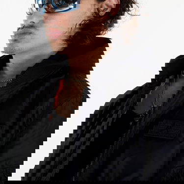 Jacka Alpha Industries MA-1 TT Hood Black/ Black Svart | 196108 515, 3