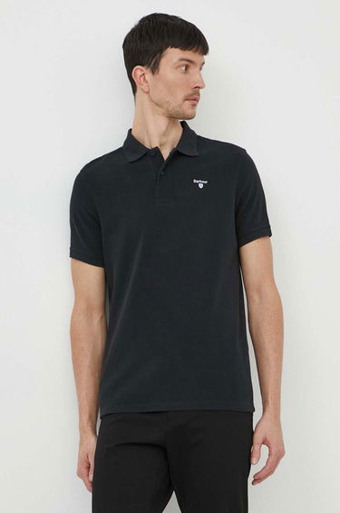 Polotröja Barbour Barbour Polo Shirt MML0358 Svart | MML0358, 3