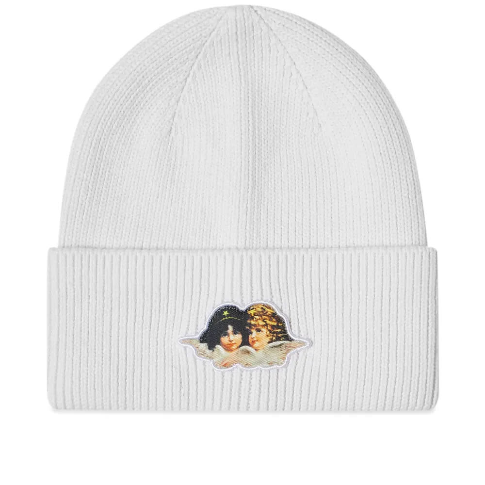 Mössa Fiorucci Angels Patch Beanie Vit | A05APB1WWHOS, 0