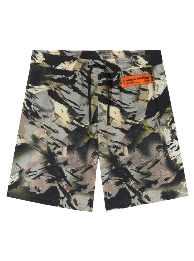Badkläder HERON PRESTON Nylon Swimshorts Grön | HMFA005S22FAB0015900