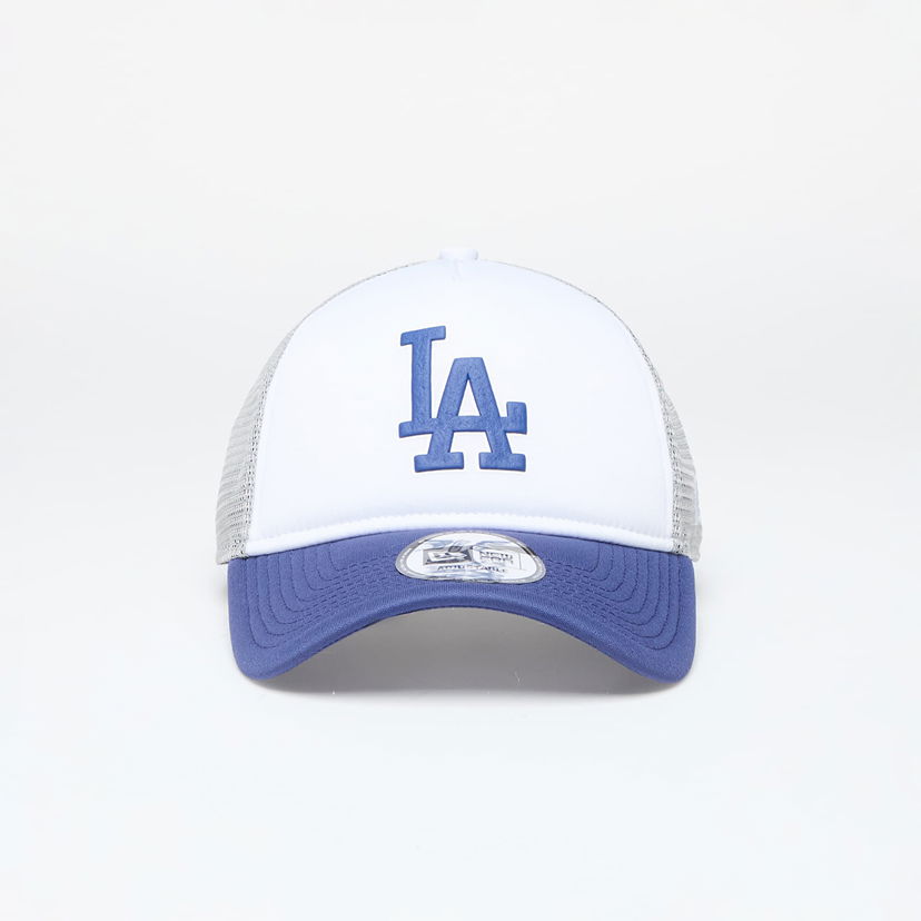 Keps New Era Cap Los Angeles Dodgers 9FORTY Trucker Cap Dark Royal/ Gray Vit | 60503524