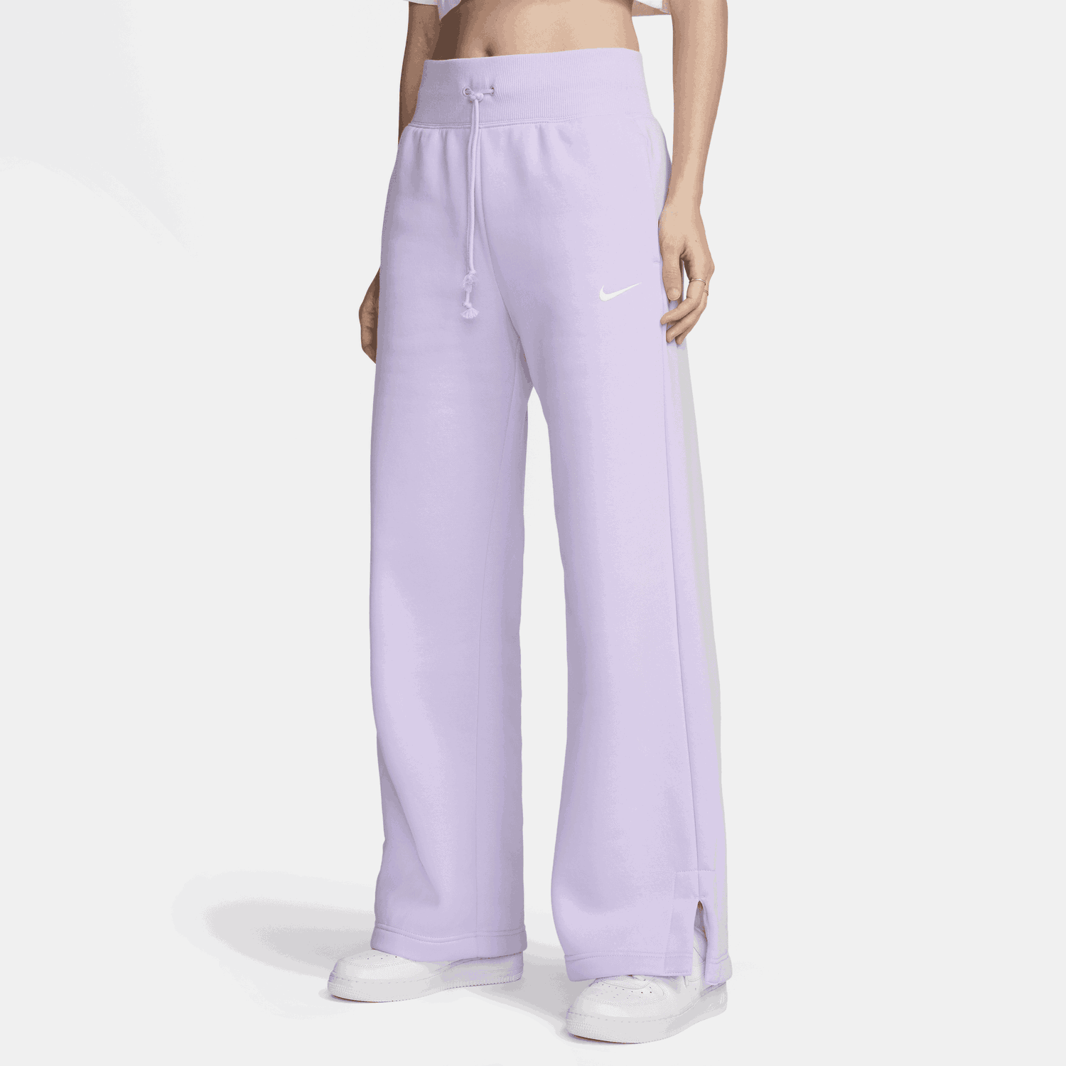 Träningsbyxor Nike Sportswear Phoenix Fleece Purpur | DQ5615-511, 0