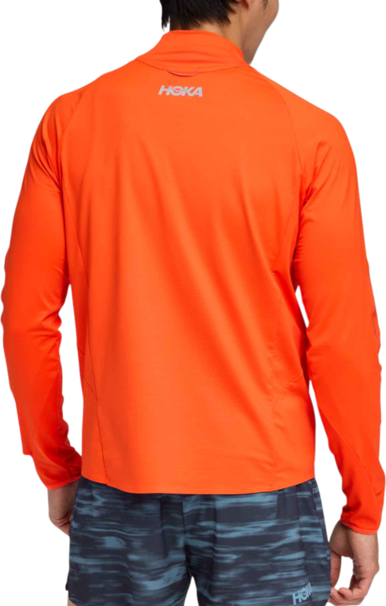 Sweatshirt Hoka One One Hoka GlideTech Quarter Zip Top Orange | 1164156-lva, 1