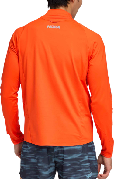 Sweatshirt Hoka One One Hoka GlideTech Quarter Zip Top Orange | 1164156-lva, 1