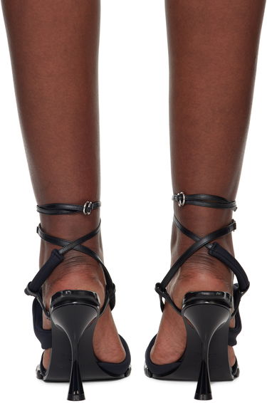 Skovård Ottolinger Ottolinger Flower Heeled Sandals Svart | 13190013102, 1