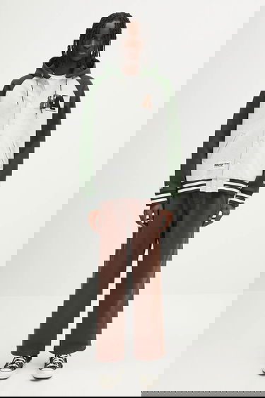 Bomberjacka AAPE by A Bathing Ape AAPE By A Bathing Ape Varsity Hoodie Grön | AAPSWMB382XAN, 4