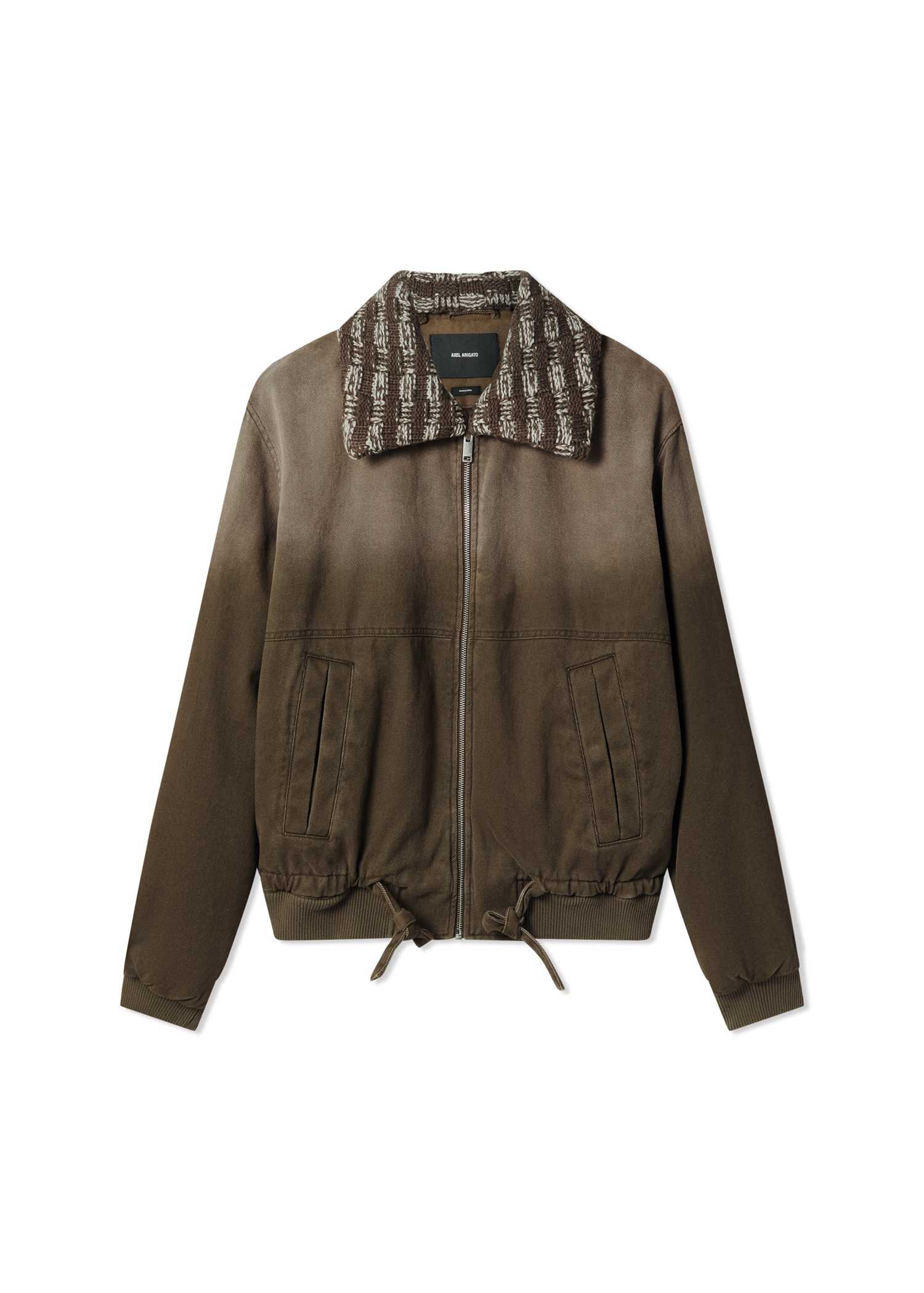 Jacka AXEL ARIGATO Axis Gradient Denim Jacket Brun | A3157002, 1