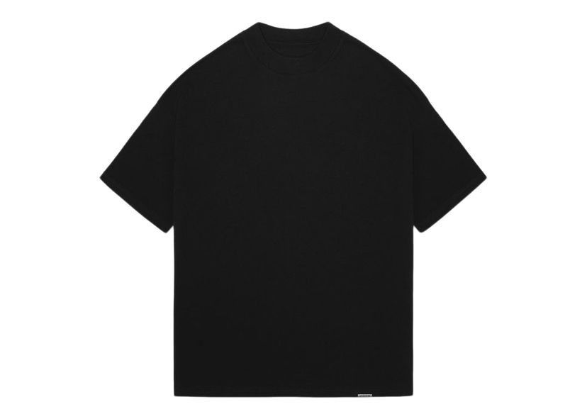 T-shirt Represent Clo Represent Blank Oversized T-Shirt Jet Black Svart | M05105-01