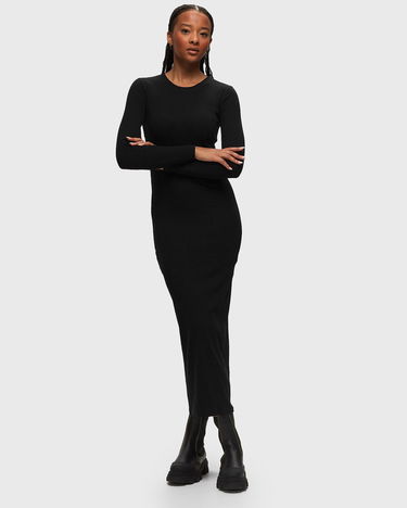 Klä Samsoe Samsoe Samsøe & Samsøe SAALEXA Midi Dress Svart | F10000025-BLACK, 3