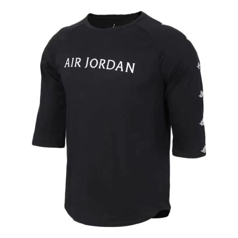 Jersey Jordan Jordan 3/4 Sleeve T-Shirt Svart | AA1912-010