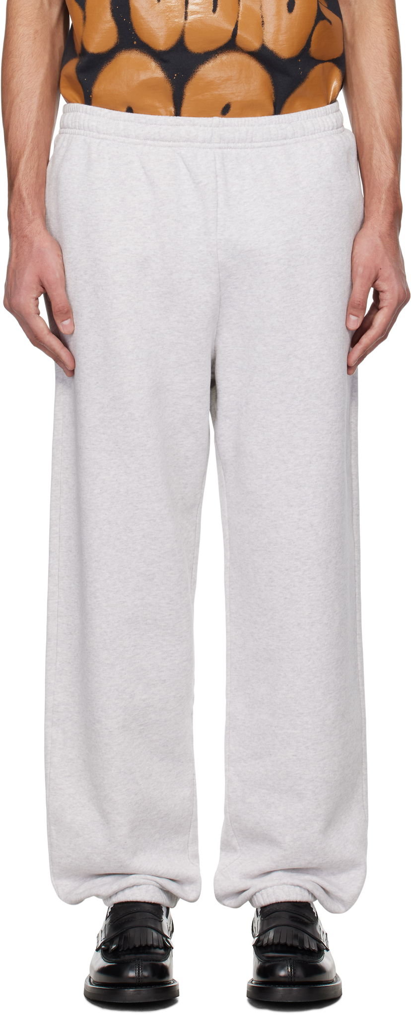 Träningsbyxor Acne Studios Acne Studios Organic Cotton Sweatpants Grå | CK0117-