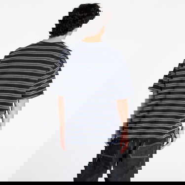 T-shirt CALVIN KLEIN Calvin Klein Jeans Men's Short Sleeve Stripe Relaxed T-Shirt Mörkblå | LV04RC240G CHW, 2