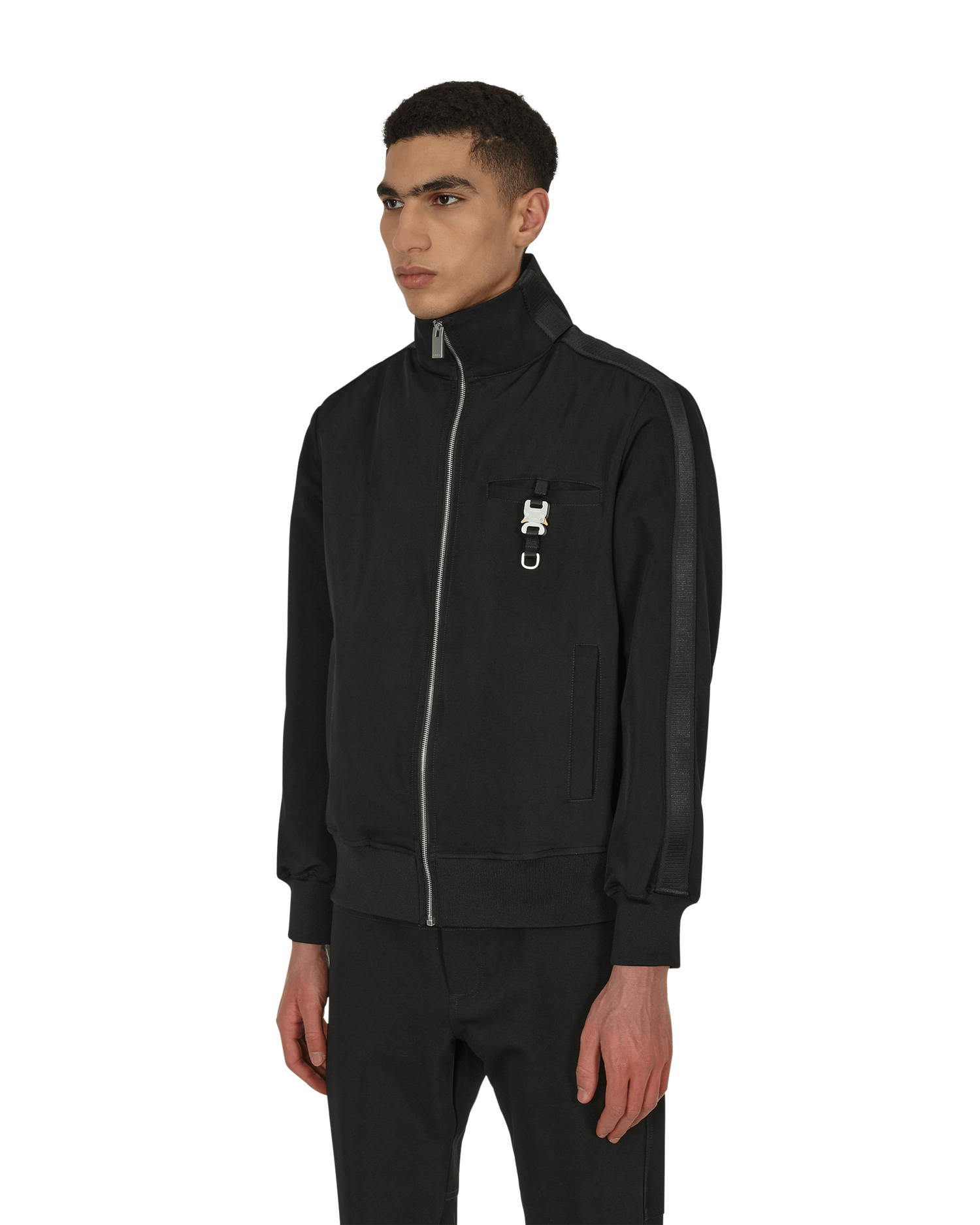 Jacka 1017 ALYX 9SM Buckle Logo Track Top Svart | AAUSW0084FA02-BLK0001, 1