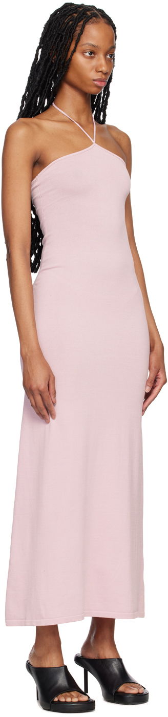 Klä BEC + BRIDGE BEC + BRIDGE Esmae Halter Neck Maxi Dress Rosa | A23-11488, 1