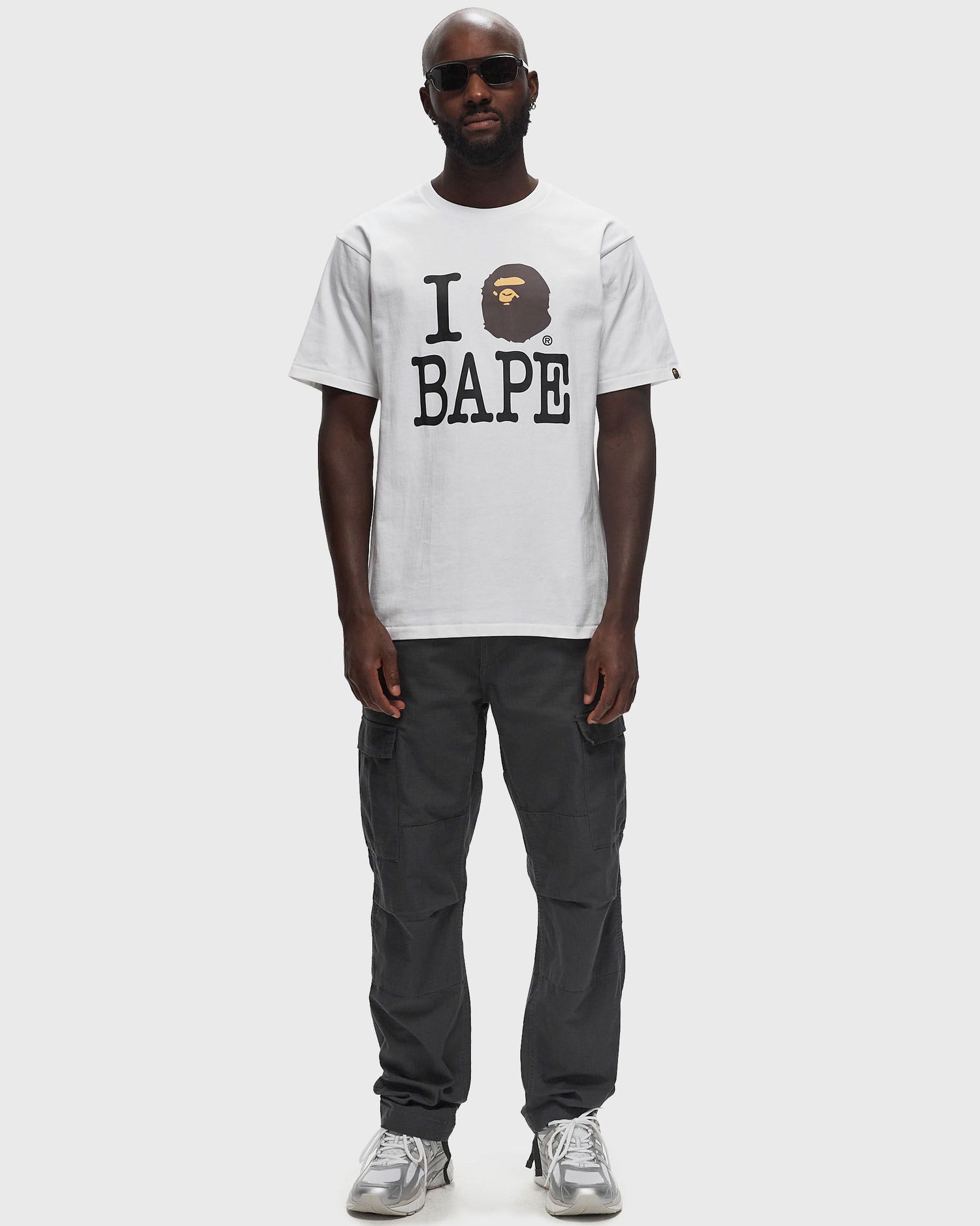 T-shirt BAPE I LOVE BAPE TEE XXL Vit | 001TEK801043MWHT, 1