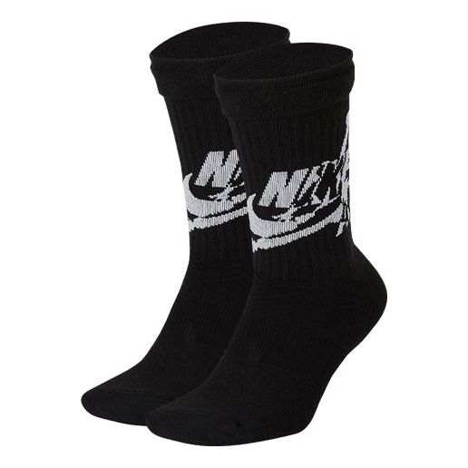 Strumpor Jordan Air Jordan Logo Socks Svart | SK0112-010