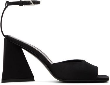 Kläder The Attico Attico Piper Heeled Sandals Svart | 231WS599 V015, 0