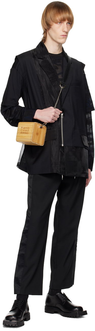 T-shirt Feng Chen Wang Feng Chen Wang Camouflage Layered T-Shirt Svart | FMS15SS05, 4